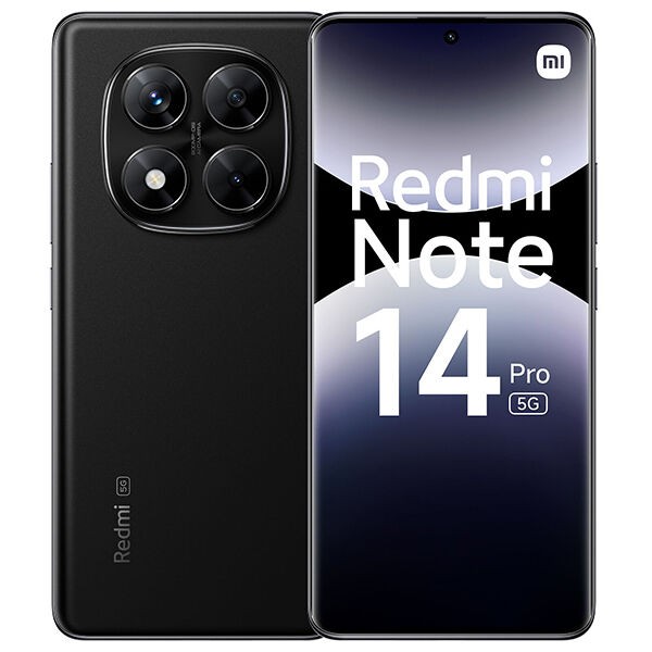 Xiaomi Pametni Telefon Redmi Note 14 Pro 5G - 8+256Gb Black