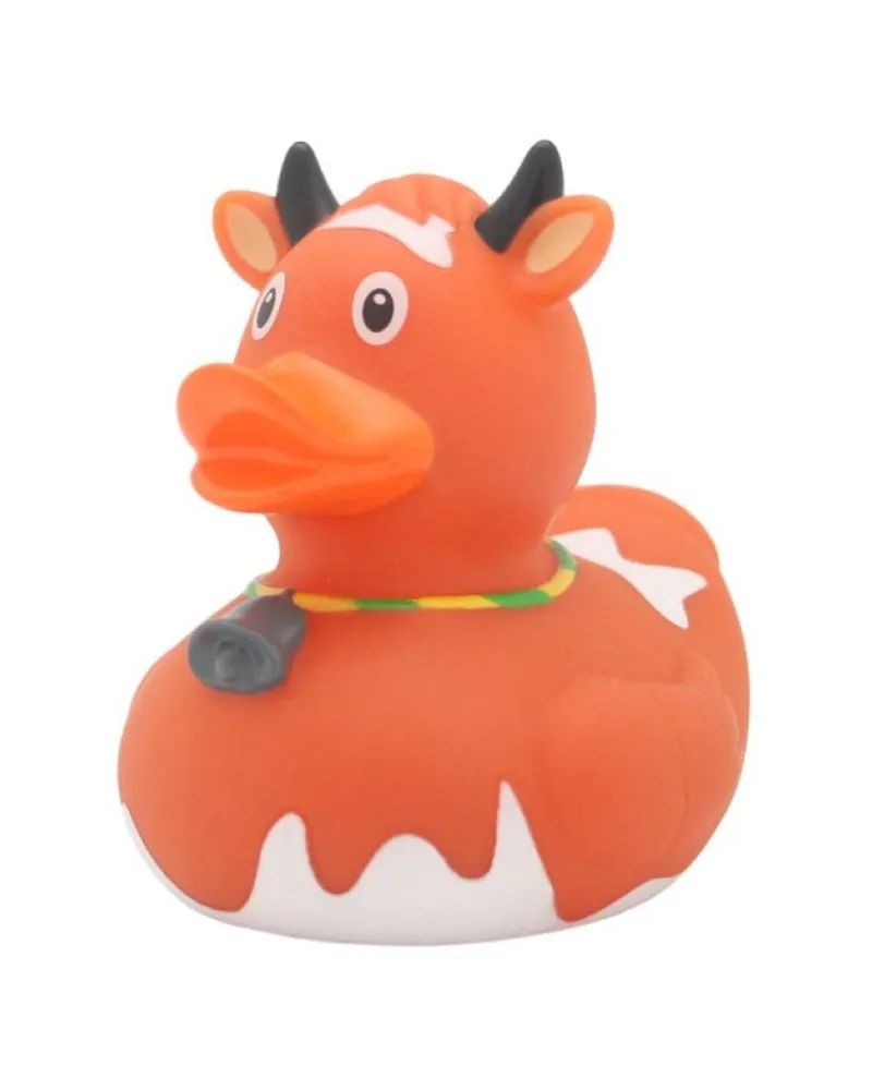 Lilalu Patkica - Brown Cow - Rubber Duck