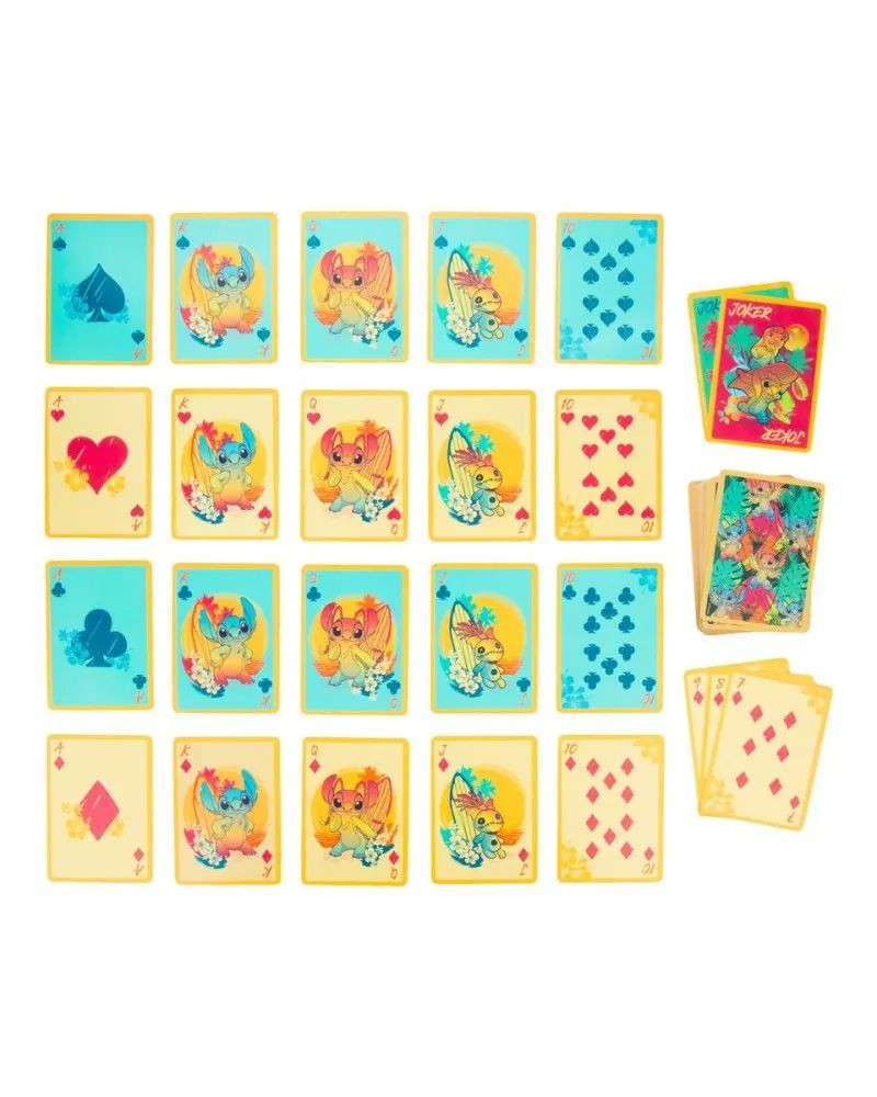 Karte Paladone Disney - Lilo & Stitch Waterproof Playing Cards
