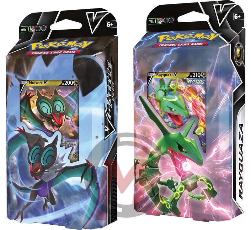 Board Game - Pokemon - TCG Rayquaza V - Noivern V Battle Deck