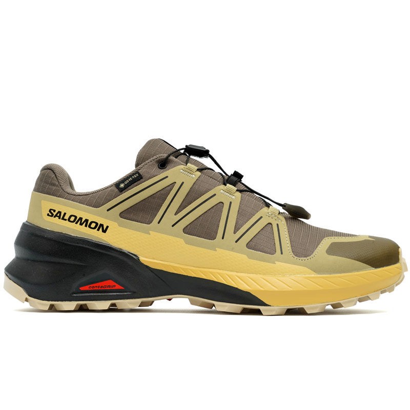 Smeđe (braon) Salomon Patike Speedcross Peak Gtx Za Muškarce