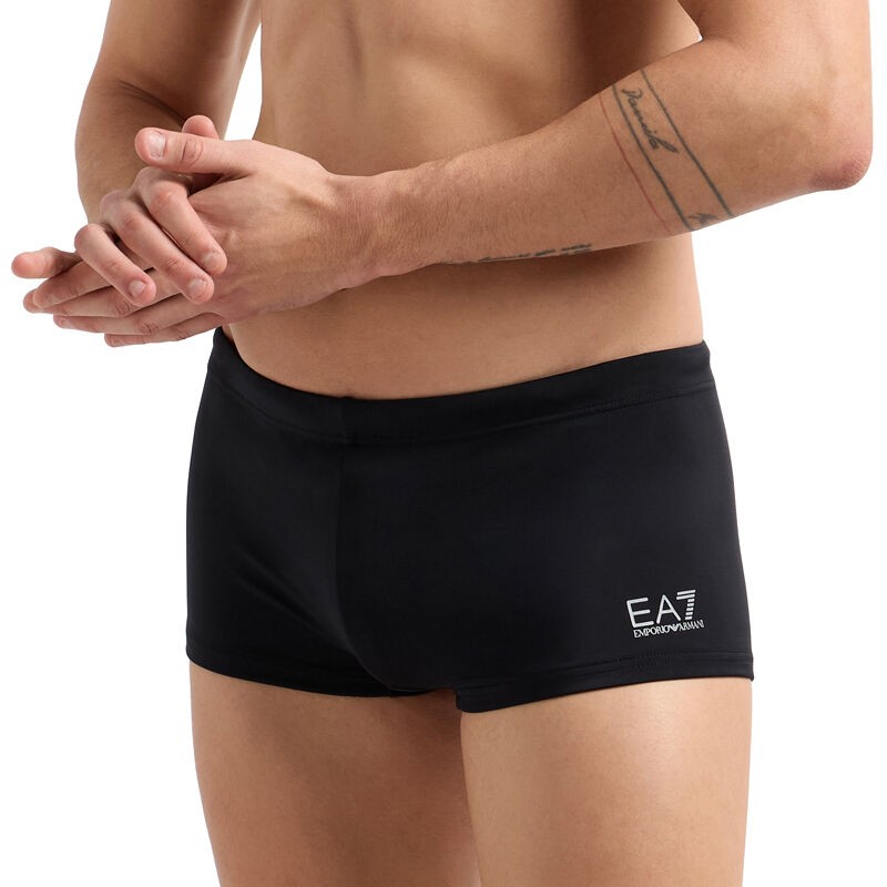 Crni Ea7 Emporio Armani Kupaći Kostim Water Sports Sw M Core Trunk Za Muškarce