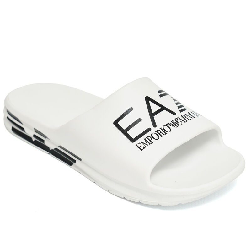 Bijele Ea7 Emporio Armani Papuče Water Sports Crusher Distance Slipper U Za Muškarce