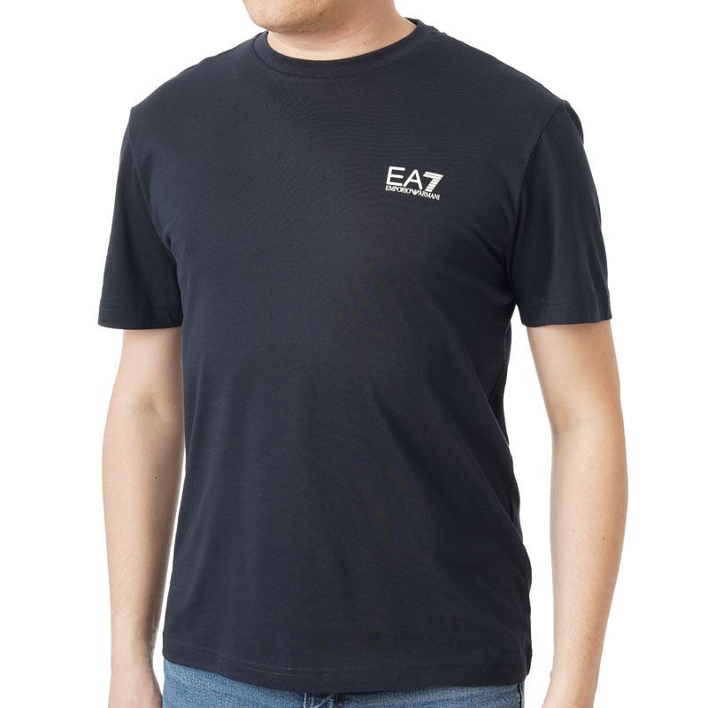 Tamnoplava Ea7 Emporio Armani Majica Train Core Id M Tee Ss Co Cc Za Muškarce