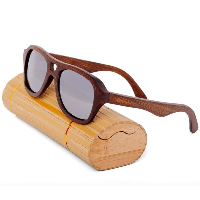 Smeđe (braon) Nikkias Naocare Adonis S17 Silver Unisex