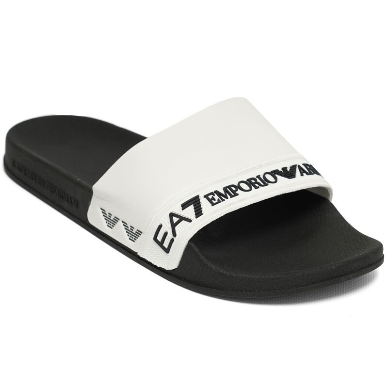 Crne Emporio Armani Papuce Water Sports Slide Za Žene