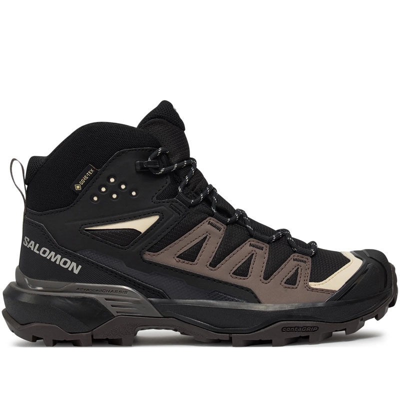 Crne Salomon Cipele X Ultra 360 Mid Gtx W Za Žene