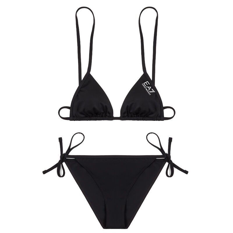 Crni Ea7 Emporio Armani Kupaći Kostim Water Sports Bw Core Active W Bkn Triangle Za Žene