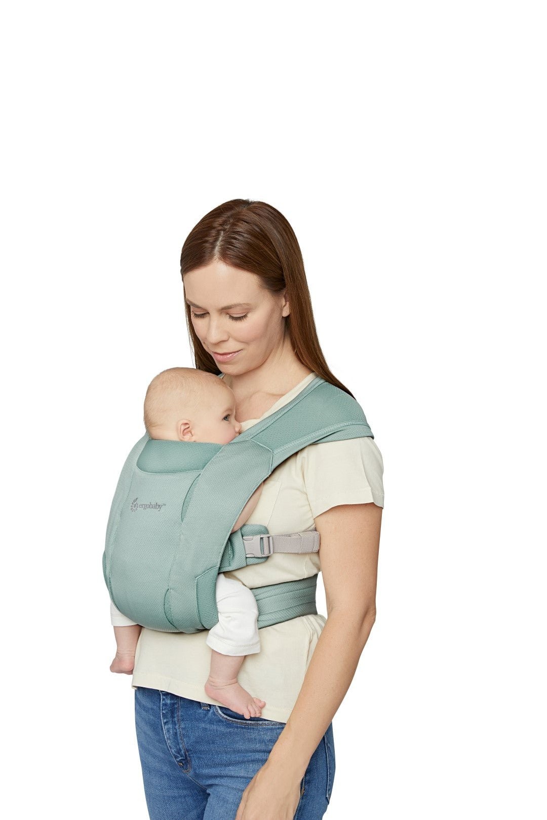 Ergobaby Ergonomska kengur nosiljka Embrace Soft Air Mesh, Zelena