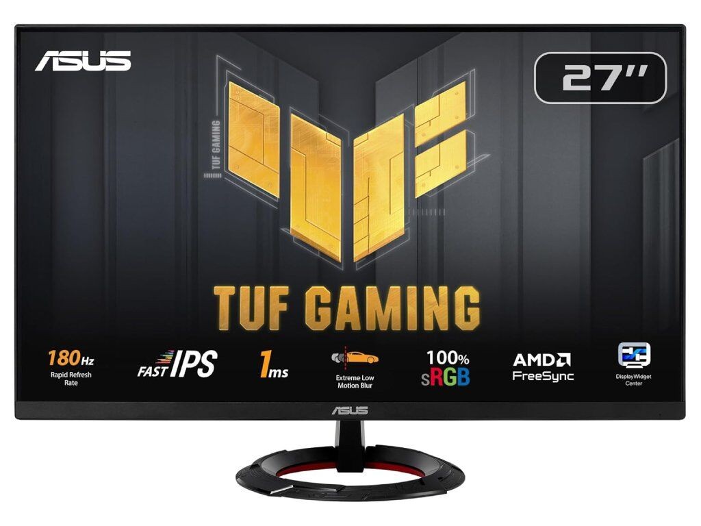 ASUS TUF Gaming IPS Monitor VG279Q3R, 27  Full HD, 180Hz, 1 ms, DP/HDMI*2, Zvučnici 2Wx2