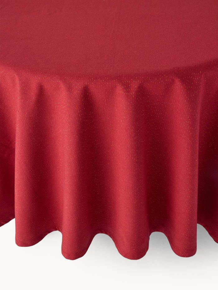 Okrugli Elegantni Stolnjak Od Lurexa Sa Glitter Završniom 180Cm