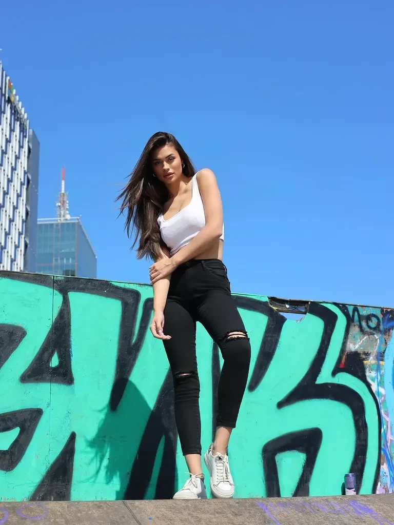 Fioretto Ženske Teksas Pantalone - Boja Crna