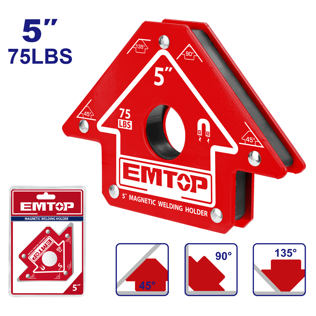 Emtop Magnetni drzač za zavarivanje 5" EMWH75052 S16852