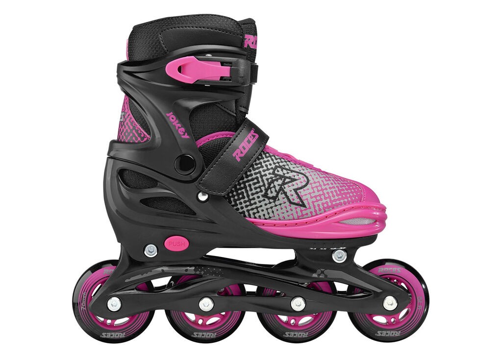 Roces Podesivi Roleri Roces Jokey X Girl Blk/Pink - 38-41