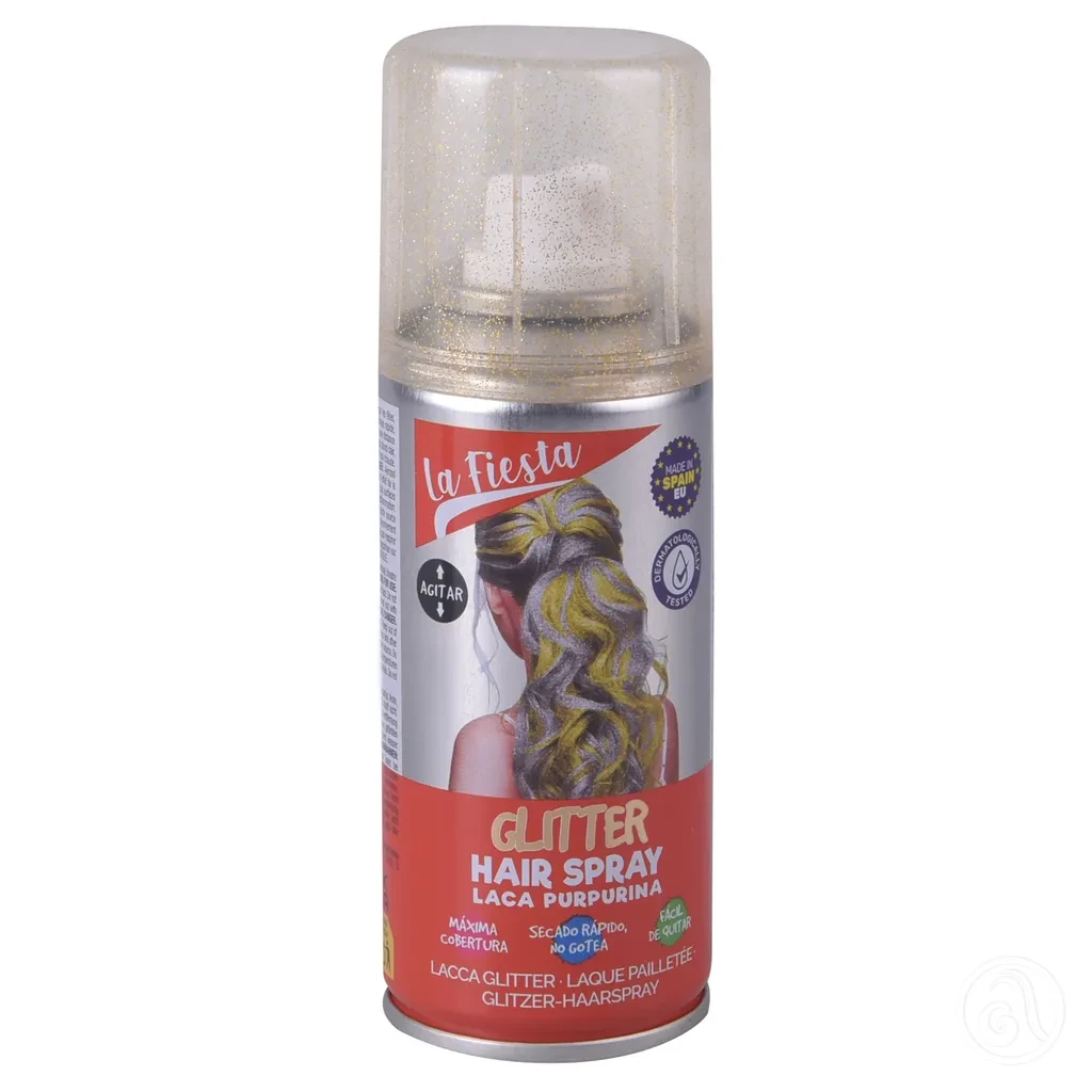 La Fiesta Gliter Sprej Za Kosu  Zlatni 100Ml