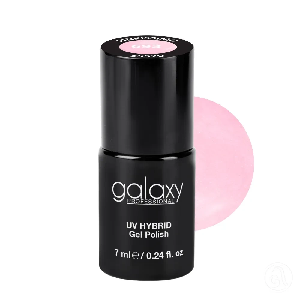 Galaxy Professional Trajni Lak Za Nokte Uv/Led Hybrid 7Ml - Pinkissimo S693