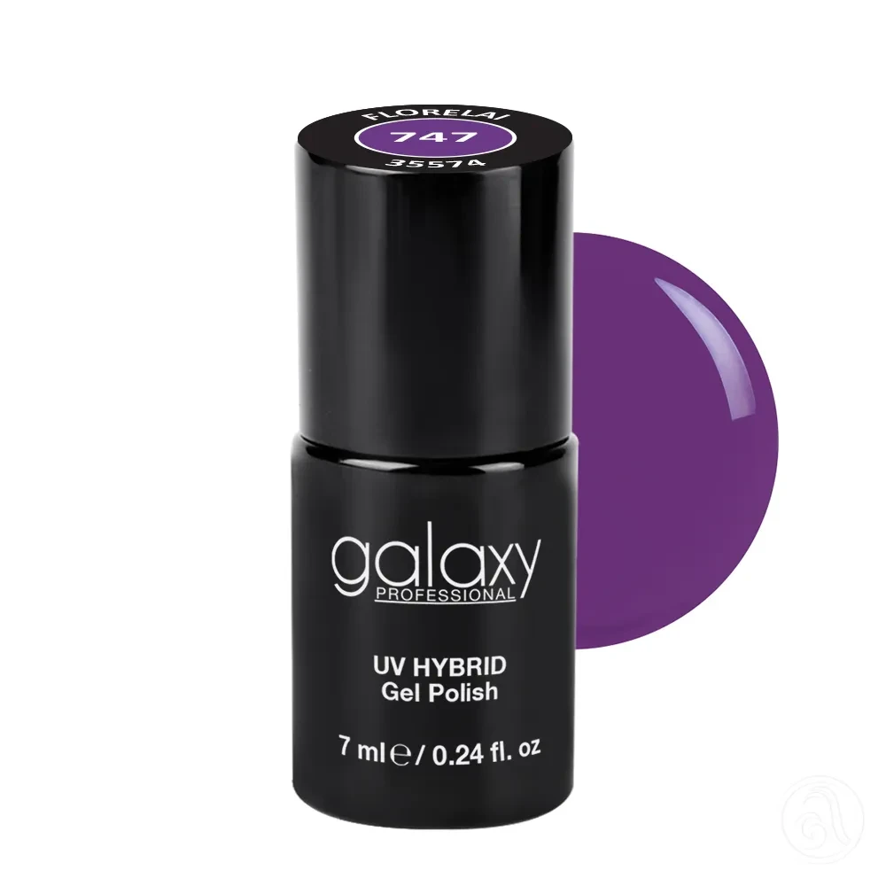 Galaxy Professional Trajni Lak Za Nokte Uv/Led Hybrid 7Ml - Florelai S747
