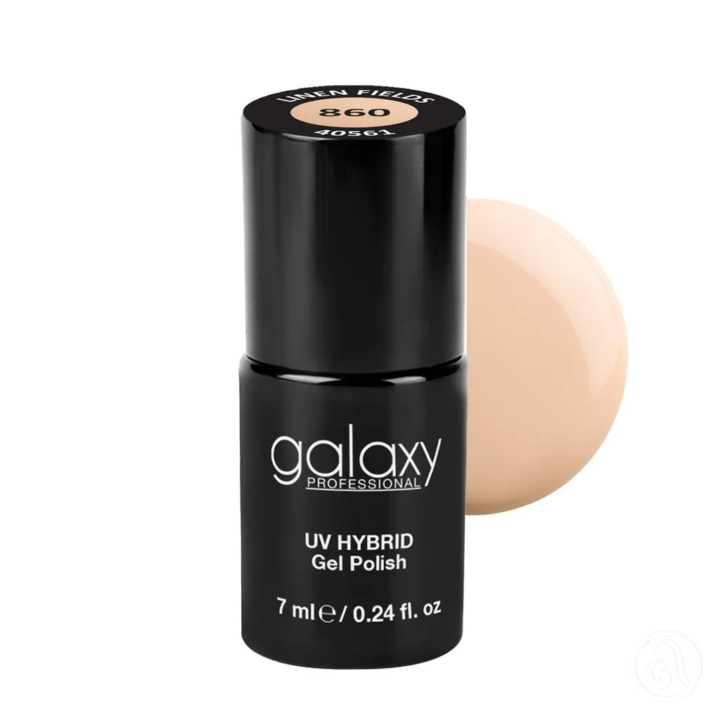 Galaxy Professional Trajni Lak Za Nokte Uv/Led Hybrid 7Ml - Linen Fields S860