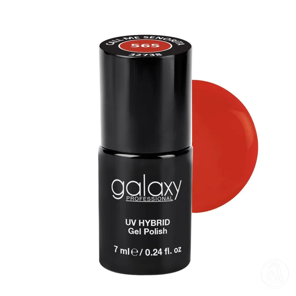 Galaxy Professional Trajni Lak Za Nokte Uv/Led Hybrid 7Ml - Call Me Senorita S565