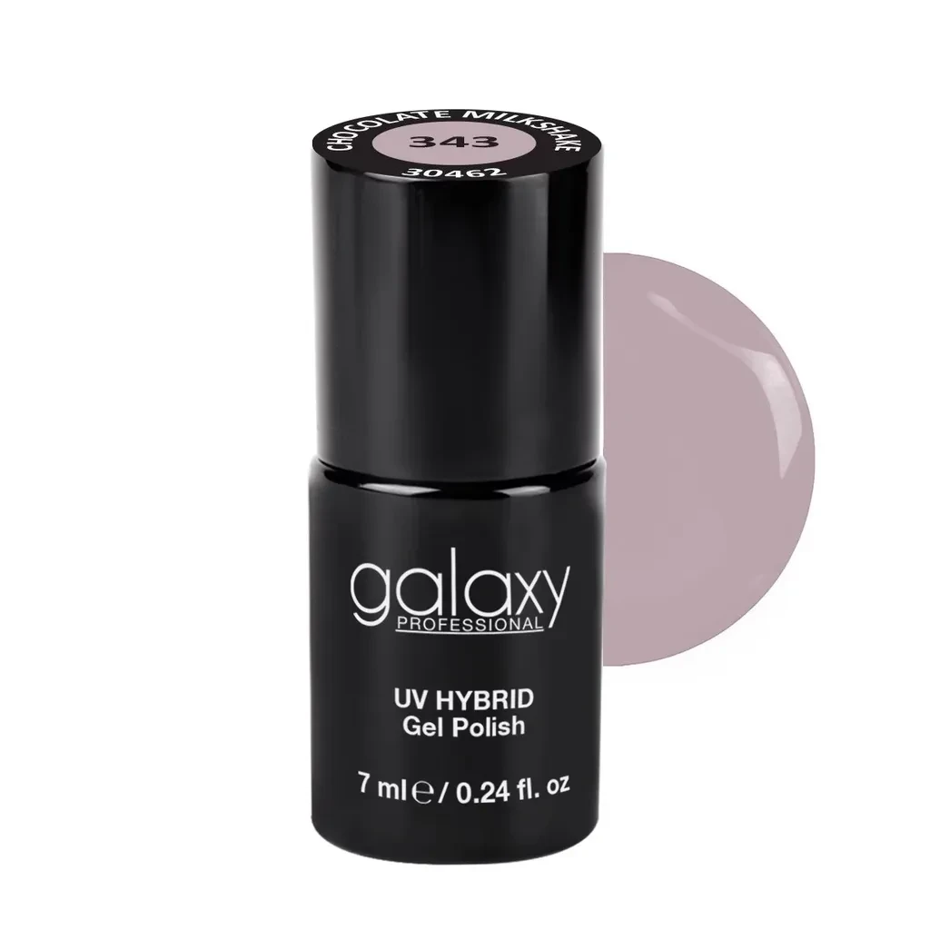 Galaxy Professional Trajni Lak Za Nokte Uv/Led Hybrid 7Ml - Chocolate Milkshake S343
