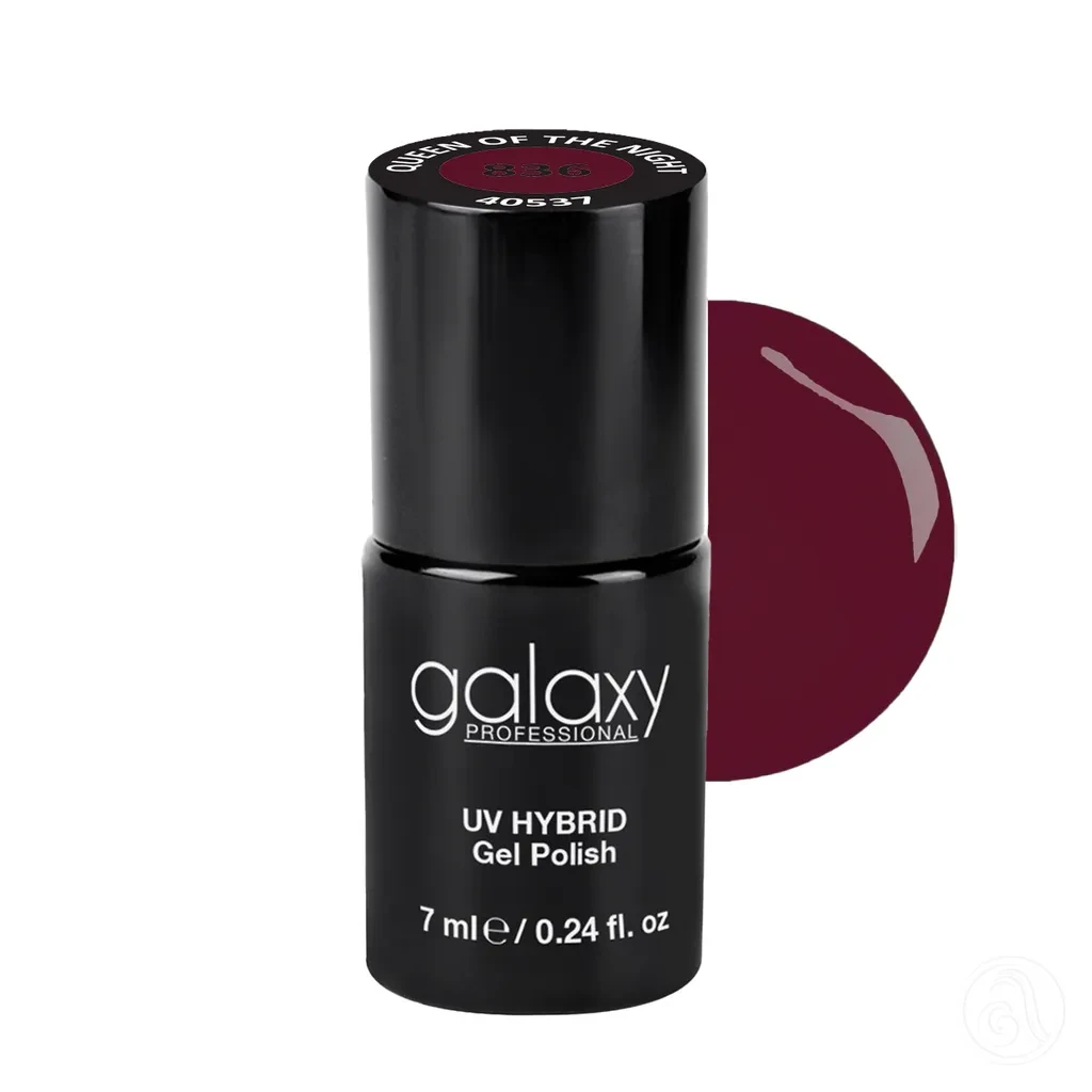 Galaxy Professional Trajni Lak Za Nokte Uv/Led Hybrid 7Ml - Queen Of The Night S836