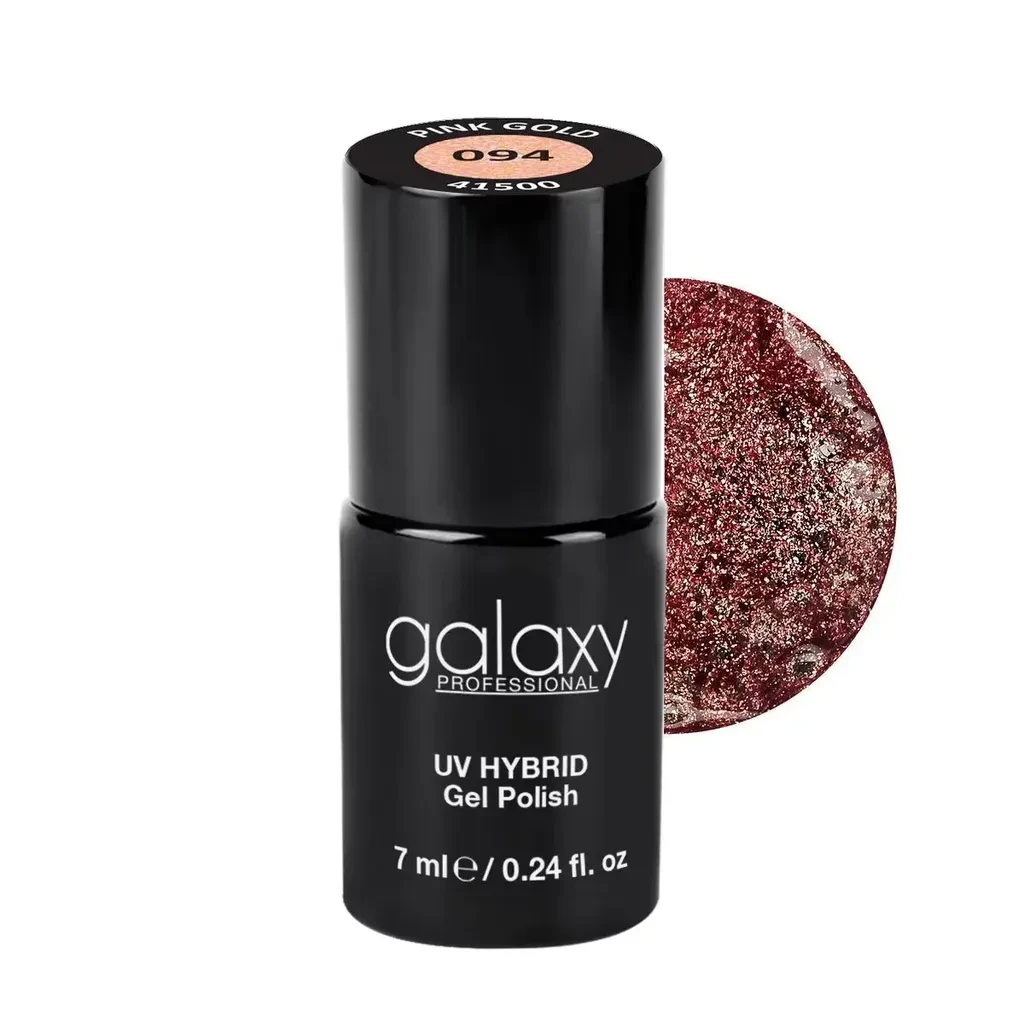 Galaxy Professional Uv Hybrid Pink Gold 7Ml