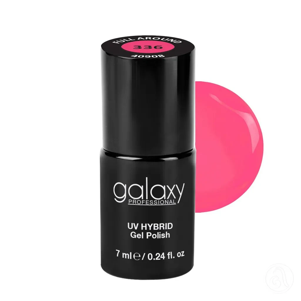 Galaxy Professional Trajni Lak Za Nokte Uv/Led Hybrid 7Ml - Full Around S336
