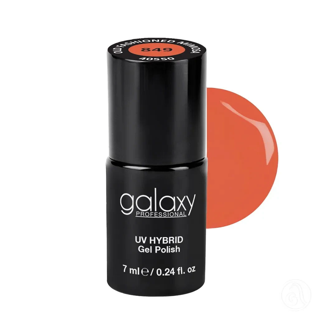 Galaxy Professional Trajni Lak Za Nokte Uv/Led Hybrid 7Ml - Old Fashioned Mimosa S849