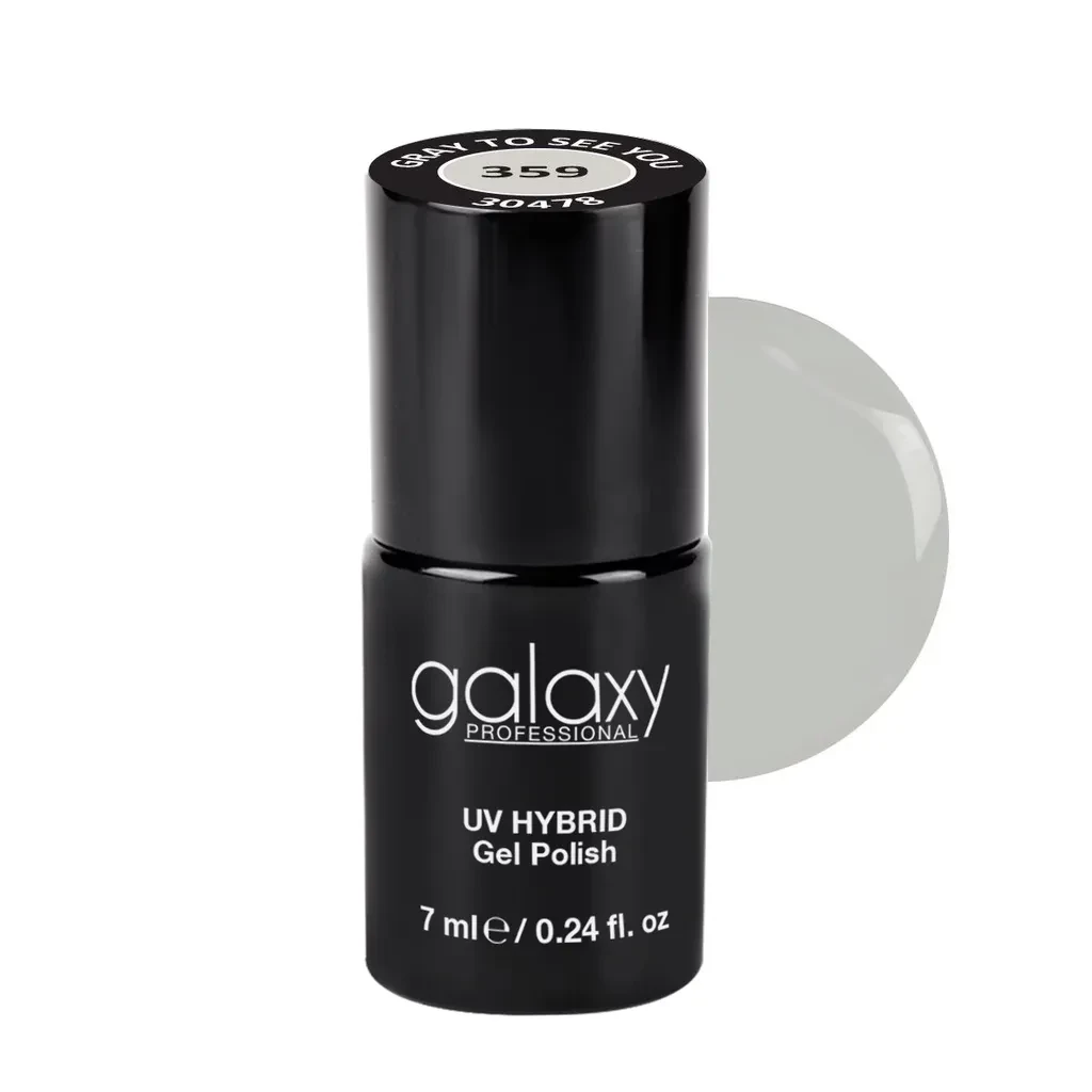 Galaxy Professional Trajni Lak Za Nokte Uv/Led Hybrid 7Ml - Gray To See You S359