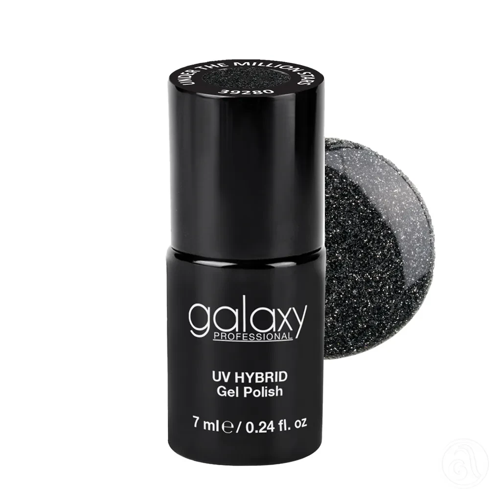 Galaxy Professional Trajni Lak Za Nokte Uv/Led Hybrid 7Ml - Under The Million Stars S793