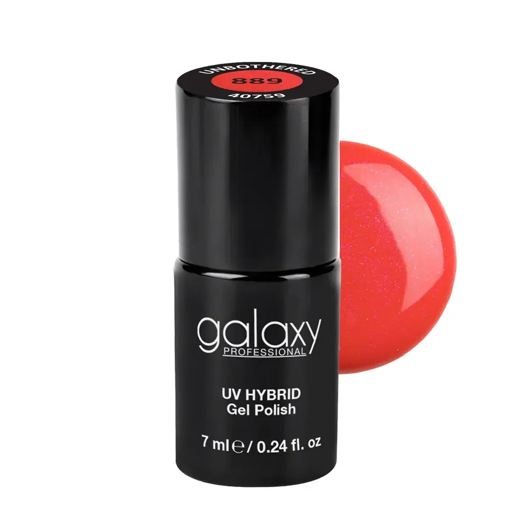Galaxy Professional Trajni Lak Za Nokte Uv/Led Hybrid 7Ml - Unbothered S889