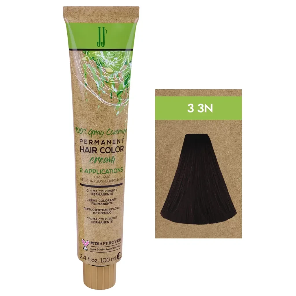 Jj Farba Za Kosu "S Gray Coverage 100Ml - 3-3N Tamnobraon