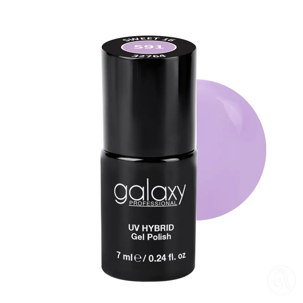 Galaxy Professional Trajni Lak Za Nokte Uv/Led Hybrid 7Ml - Sweet 16 S591
