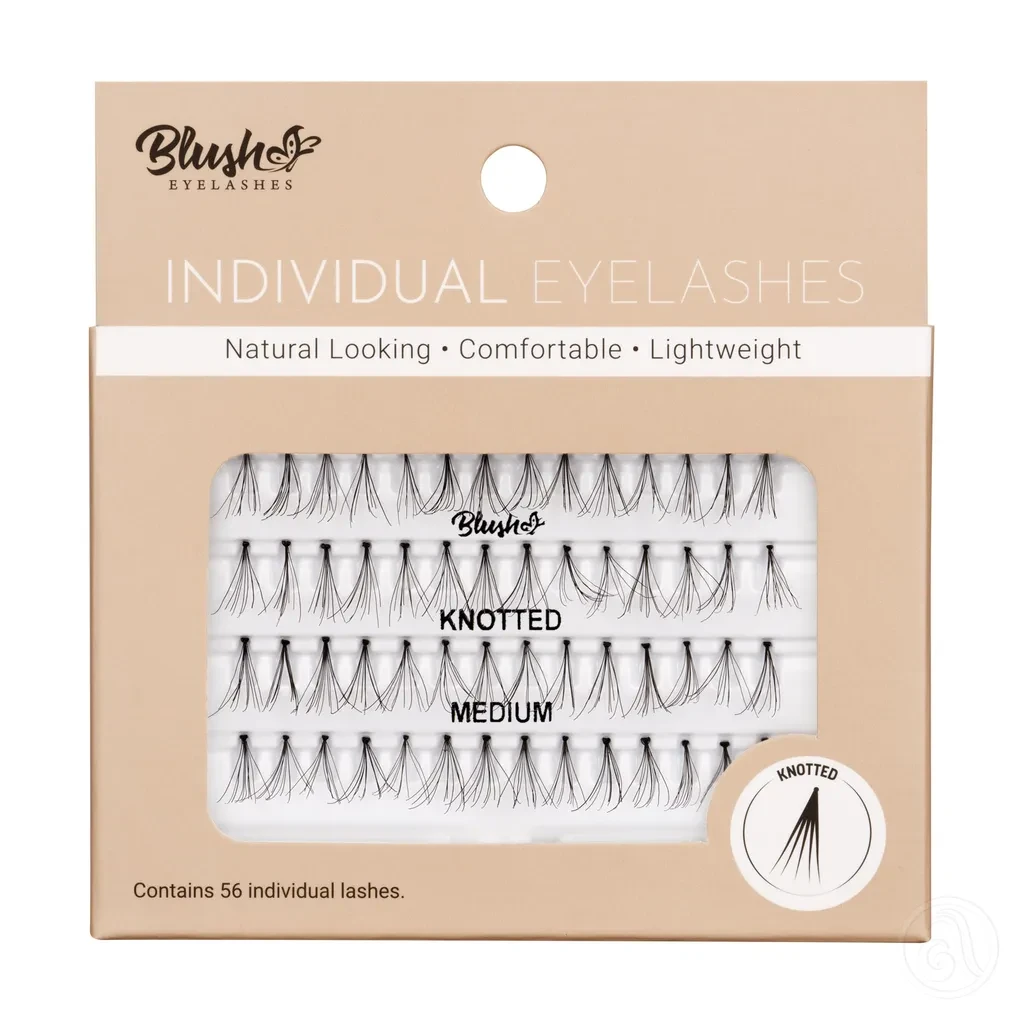 Blush Individualne Trepavice - Natural Medium 548