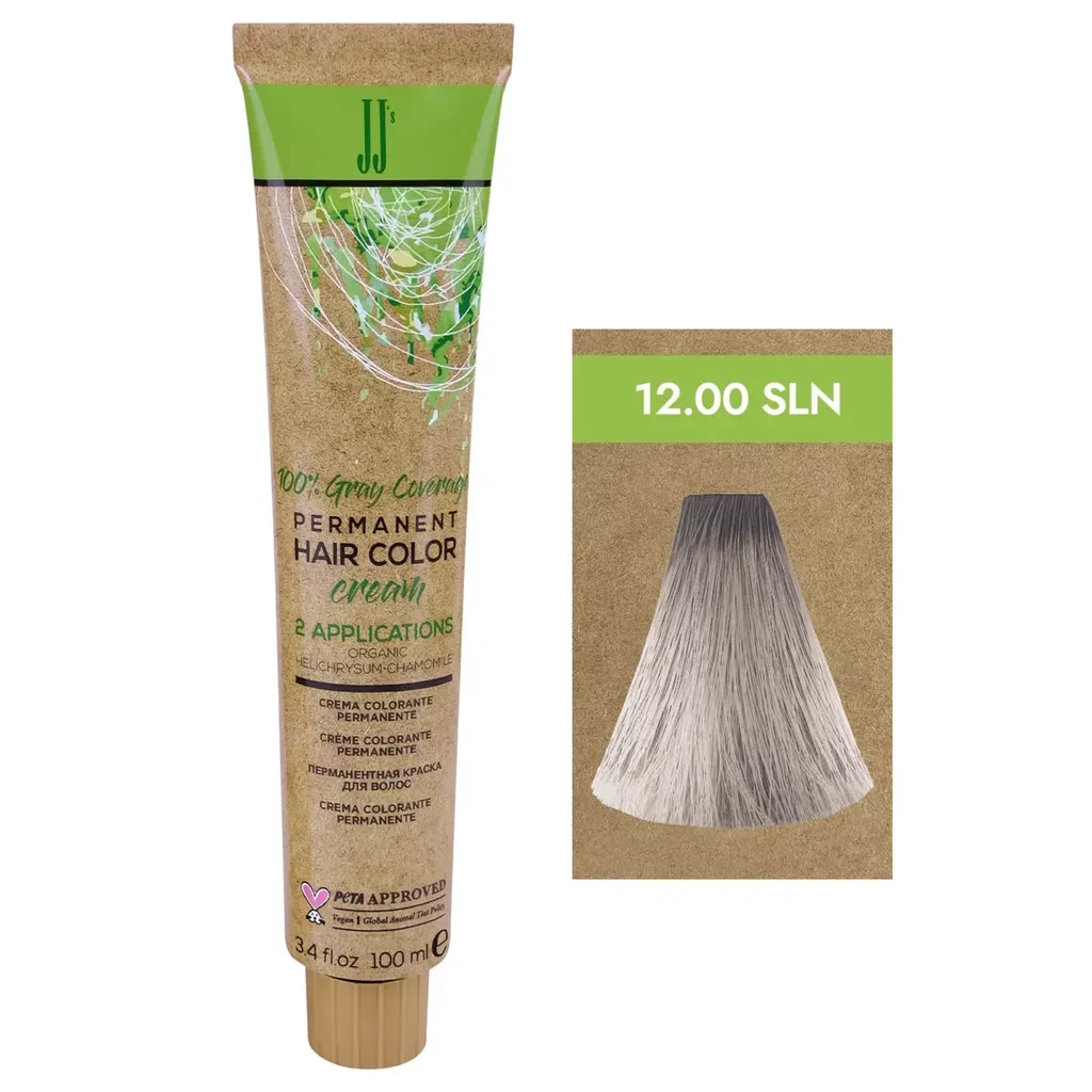 Jj Farba Za Kosu "S Gray Coverage 100Ml - 12.00 Sln Superplatinasta Prirodna Plava