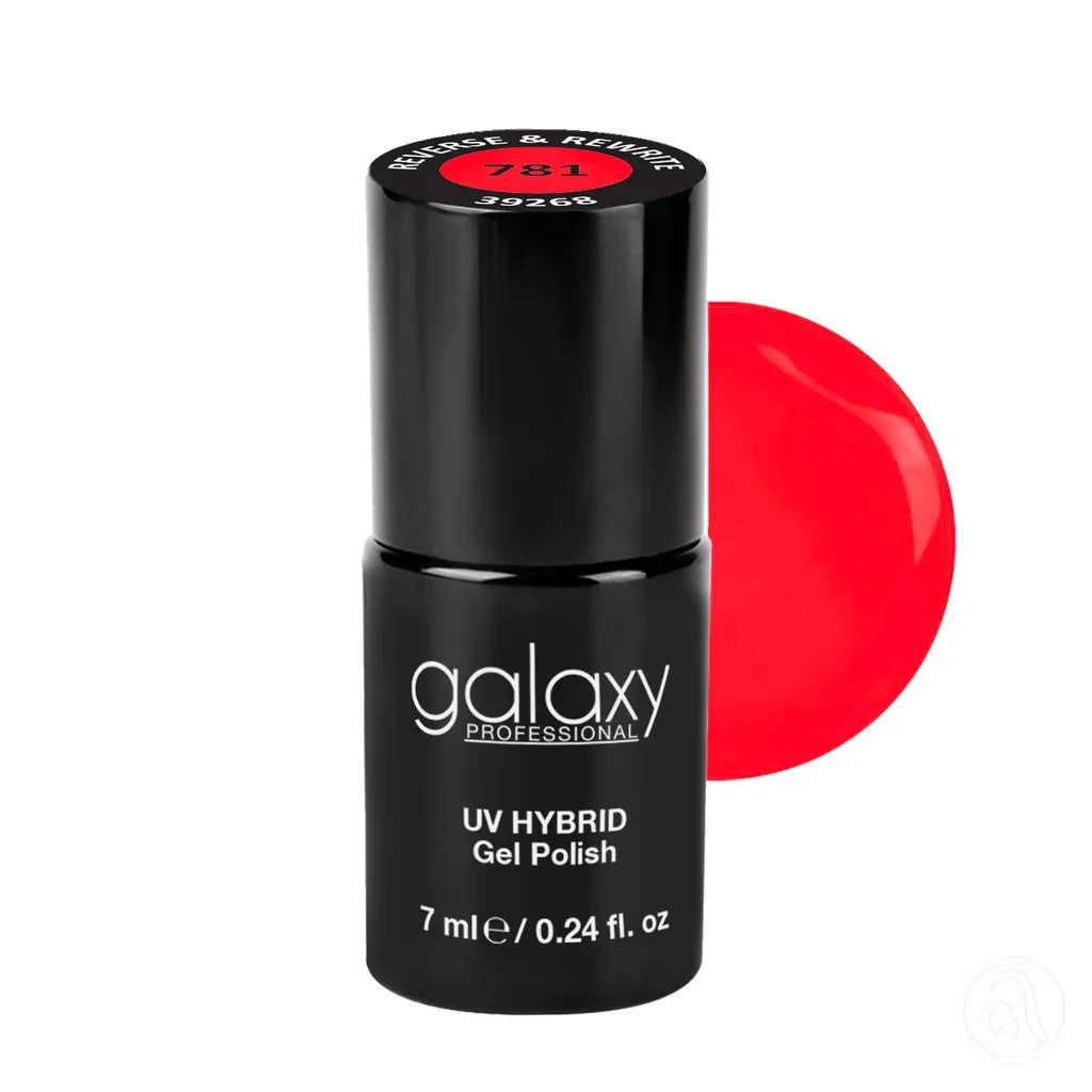 Galaxy Professional Trajni Lak Za Nokte Uv/Led Hybrid 7Ml - Reverse & Rewrite S781