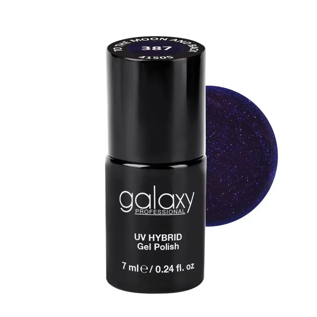 Galaxy Professional Trajni Lak Za Nokte Uv/Led Hybrid 7Ml - To The Moon And Back S387