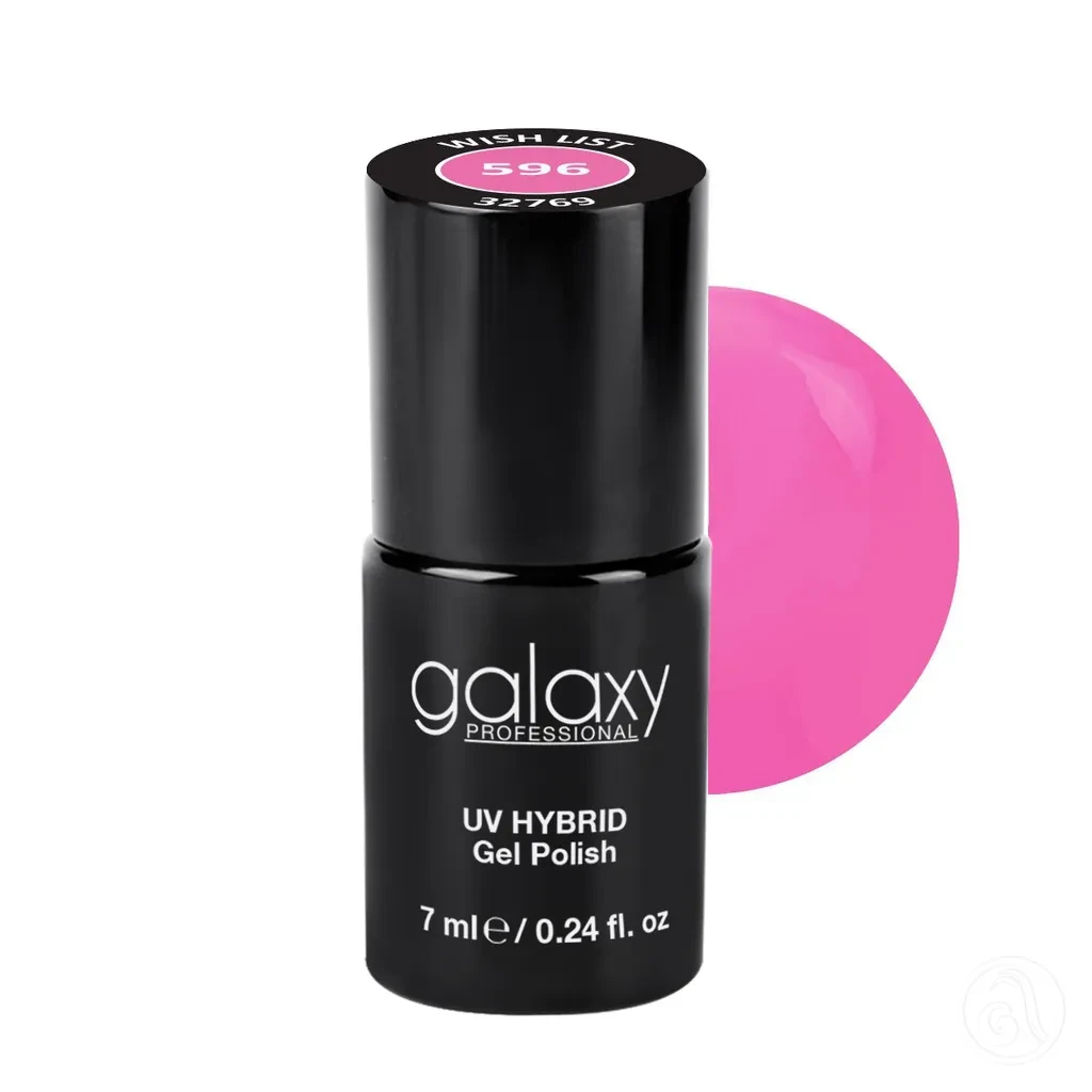 Galaxy Professional Trajni Lak Za Nokte Uv/Led Hybrid 7Ml - Wish List S596