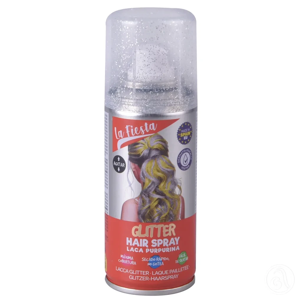 La Fiesta Gliter Sprej Za Kosu  Srebrni 100Ml