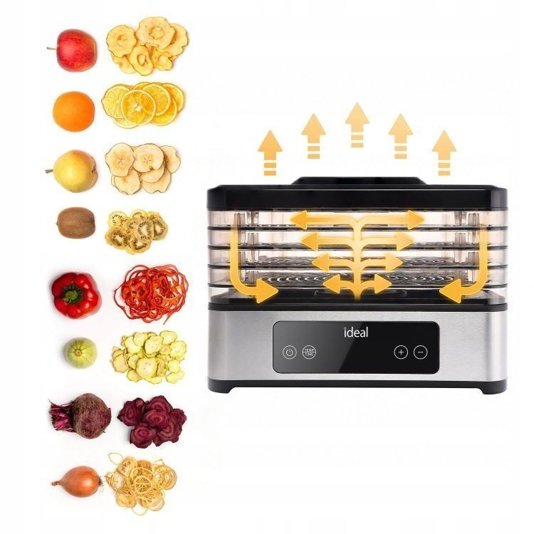 ModernHome dehidrator za voće i povrće sa konvekcijom, 400W, tajmer