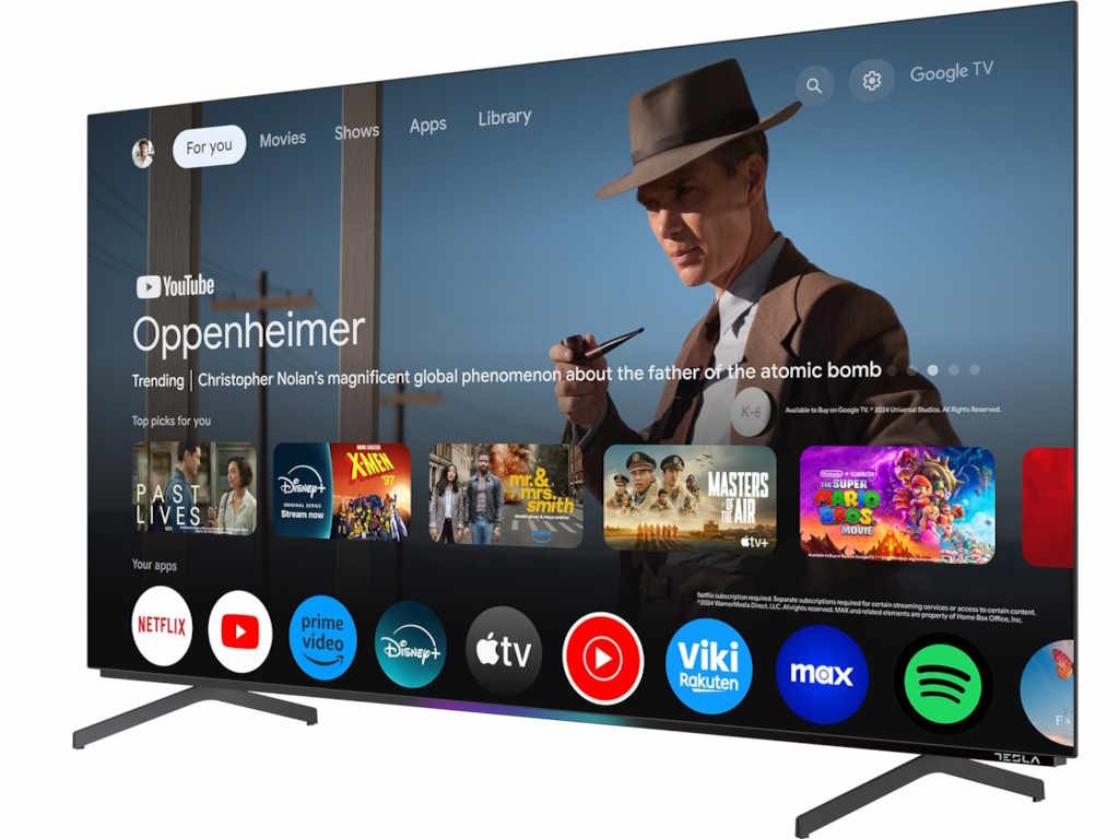 Tesla O65S949GUS OLED TV 65  ultra HD, Google TV Smart, 120HZ refresh rate, 2.1.2 sound system, Crni