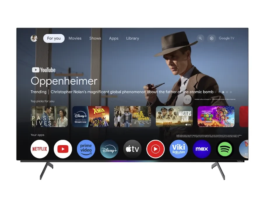 Tesla O55S949GUS OLED TV 55  ultra HD, Google TV Smart, 120HZ refresh rate, 2.1.2 sound system, Crni