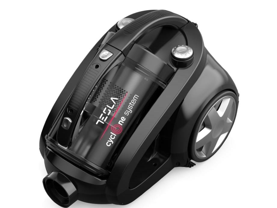 Tesla Bgl202Bge Usisivač, 800W, Kapacitet Posude Za Prašinu 2.5L, Crno-Crveni, Crna