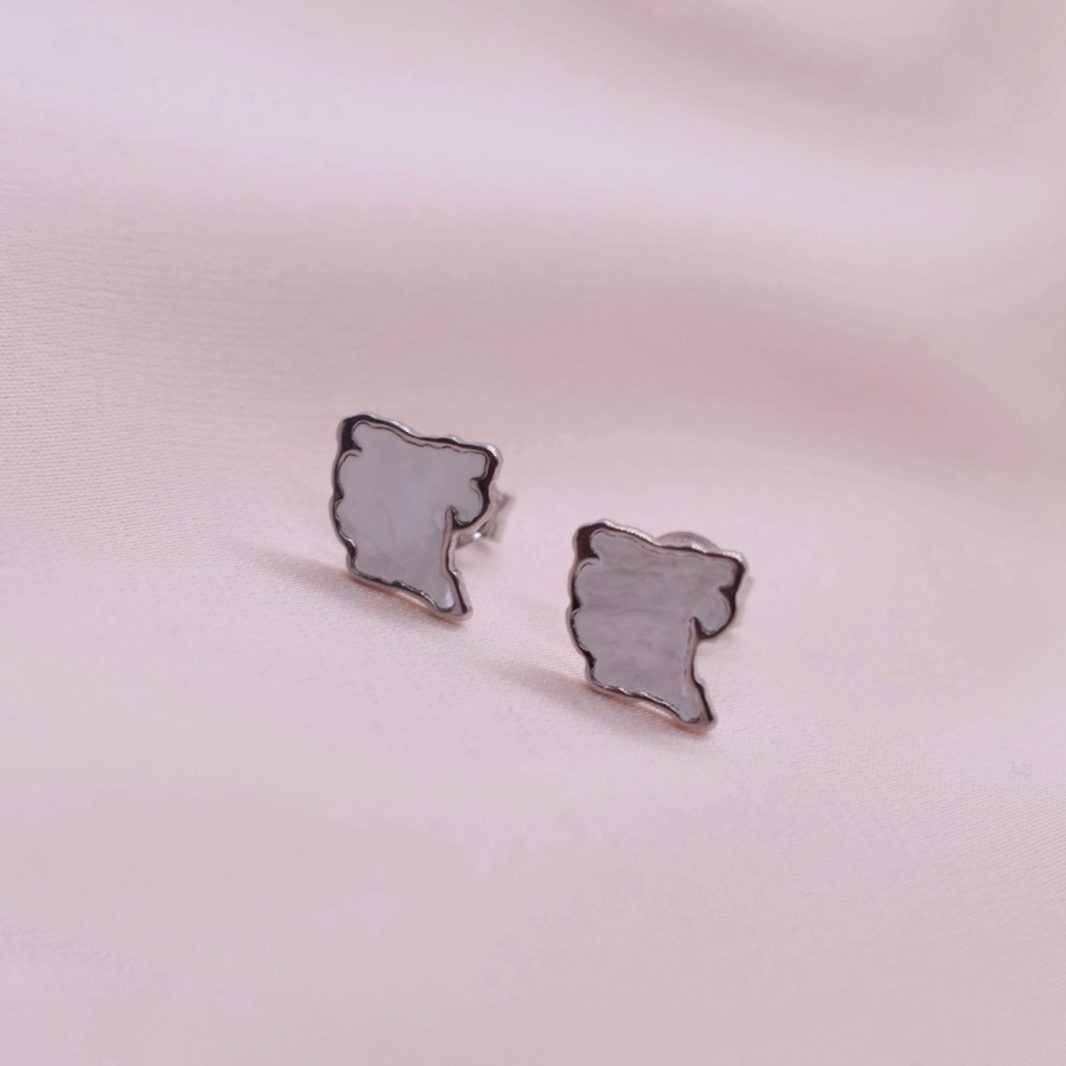 Dameo Minđuše Montenegro Mother of Pearl - srebro 925