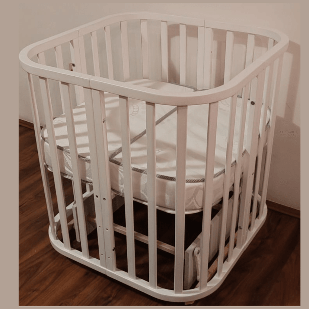 Nani2020 Drveni Krevetac Nora Bijela