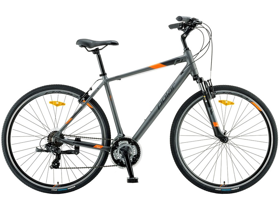 Polar Muški bicikl Helix 28", Sivonarandžasti