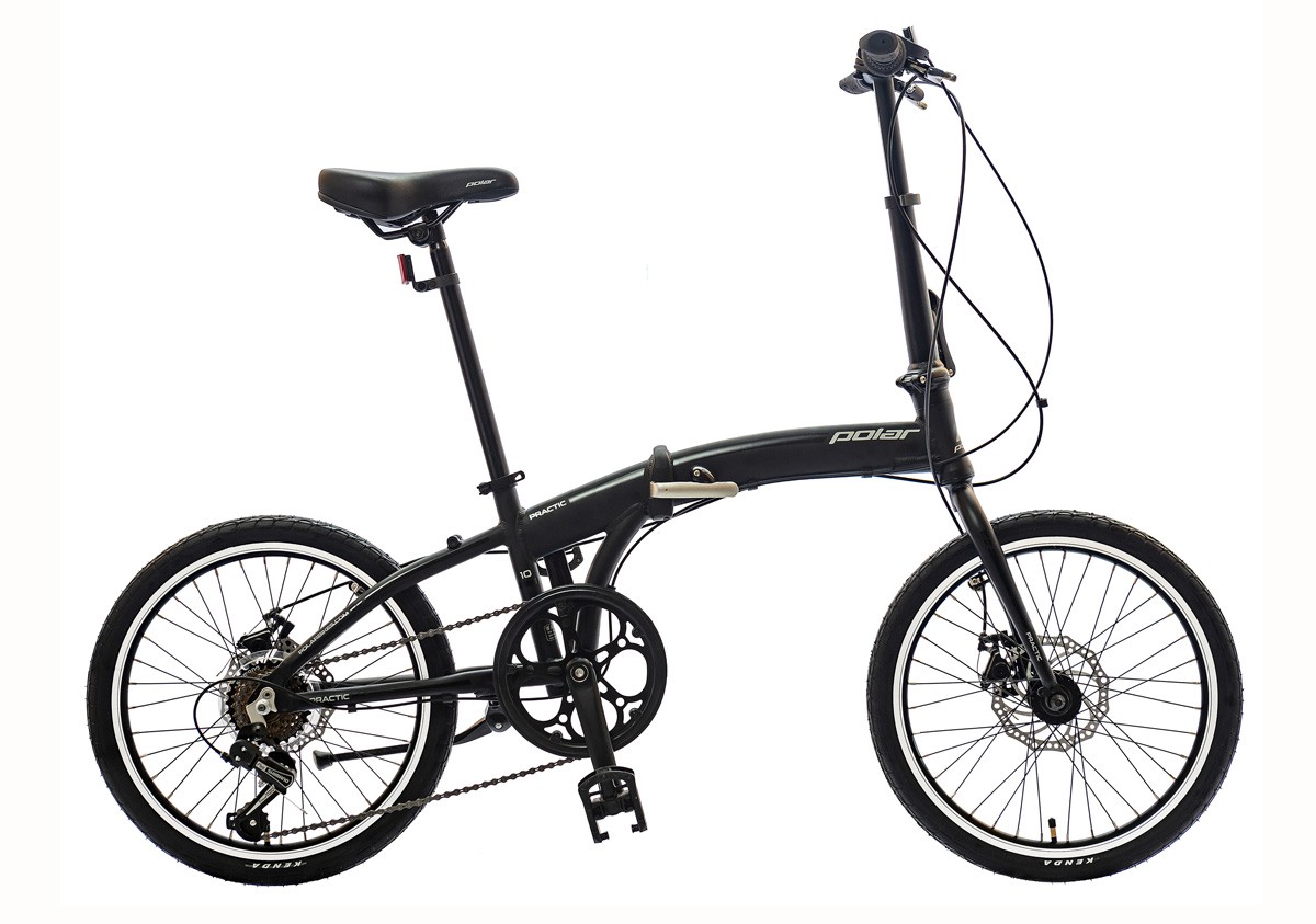 Polar Muški bicikl Practic 10, 20", Crni