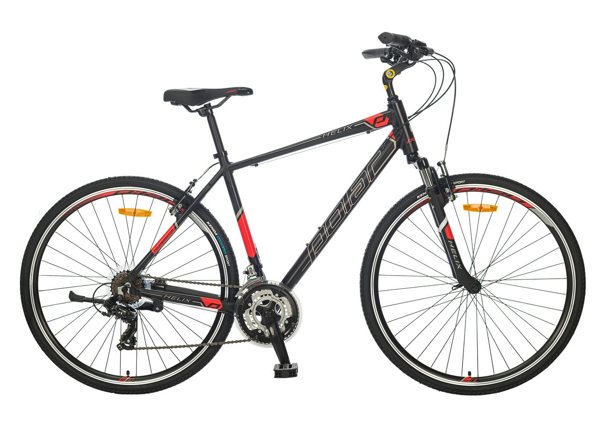 Polar Muški bicikl Helix, 28", Crnocrveni