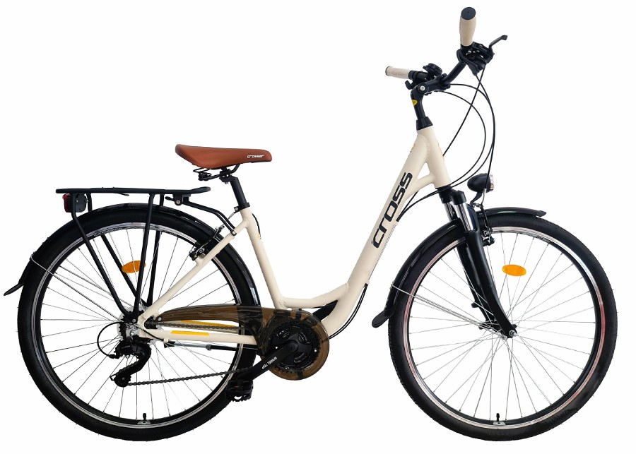 Cross Ženski bicikl Arena LS, 28", Tamnosivi