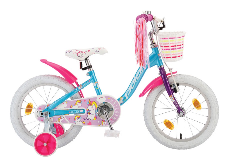 Polar Bicikl za djevojčice Junior, 16", Crveni